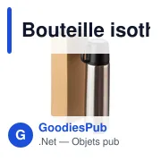 Bouteille isotherme personnalisable 500 ml avec logo - Jan - Miniature 6