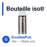 Bouteille isotherme personnalisable 500 ml avec logo - Jan - Miniature 7