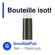 Bouteille isotherme personnalisable 500 ml avec logo - Mona - Miniature 1