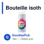 Bouteille isotherme personnalisable 500 ml avec logo - Mona - Miniature 11