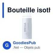 Bouteille isotherme personnalisable 500 ml avec logo - Mona - Miniature 7
