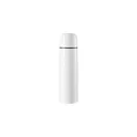Variante blanc - Bouteille isotherme personnalisable 500 ml avec logo - Mona