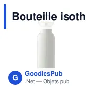 Bouteille isotherme de 500 ml en acier inoxydable Odette - Miniature 12