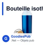 Bouteille isotherme de 500 ml en acier inoxydable Odette - Miniature 4