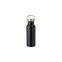 Variante noir - Bouteille isotherme de 500 ml en acier inoxydable Odette