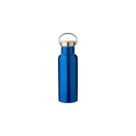 Variante bleu - Bouteille isotherme de 500 ml en acier inoxydable Odette