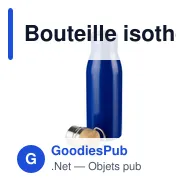 Bouteille isotherme de 500 ml en inox recyclé Aline - Miniature 12