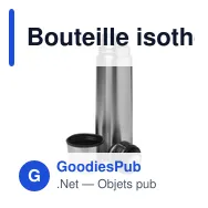 Bouteille isotherme personnalisable 750 ml avec logo - Alexandros - Miniature 3