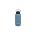 Variante Bleu gris - Bouteille isotherme personnalisable 600 ml avec bec et logo - Waterdrop