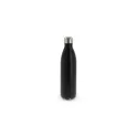 Variante Noir - Bouteille isotherme personnalisable 1 litre en inox avec logo - Swing