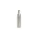 Variante Argent - Bouteille isotherme personnalisable 1 litre en inox avec logo - Swing