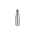 Variante Argent - Bouteille isotherme personnalisable 260 ml en inox avec logo - Swing