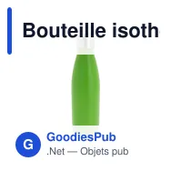 Bouteille isotherme personnalisable 500 ml en inox avec logo - Swing - Miniature 2