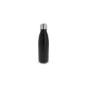 Variante Noir - Bouteille isotherme personnalisable 500 ml en inox avec logo - Swing