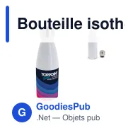 Bouteille isotherme personnalisable 500 ml pour sublimation avec logo - Swing - Miniature 1