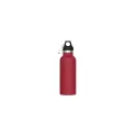 Variante Rouge foncé - Bouteille personnalisable en inox 500 ml avec logo - Lennox