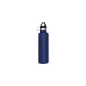 Variante Bleu foncé - Bouteille personnalisable en inox 650 ml avec logo - Lennox
