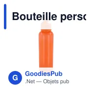 Bouteille personnalisable en R-PET colorée 600 ml avec logo - Loop - Miniature 2