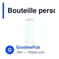 Bouteille personnalisable en R-PET colorée 600 ml avec logo - Loop - Miniature 5