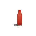Variante Rouge givré - Bouteille personnalisable en R-PET givré 600 ml avec logo - Finition givrée