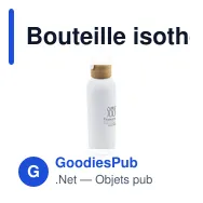 Bouteille isotherme personnalisable 500 ml avec logo | Zeniqua - Miniature 1