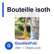 Bouteille isotherme personnalisable 500 ml avec logo | Zeniqua - Miniature 11