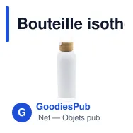 Bouteille isotherme personnalisable 500 ml avec logo | Zeniqua - Miniature 3
