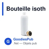 Bouteille isotherme personnalisable 500 ml avec logo | Zeniqua - Miniature 5