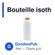 Bouteille isotherme personnalisable 500 ml avec logo | Zeniqua - Miniature 8