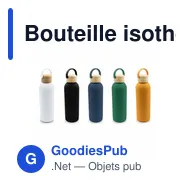 Bouteille isotherme personnalisable 500 ml avec logo | Zeniqua - Miniature 9