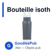 Bouteille isotherme personnalisable en inox 500 ml avec logo - Easy-Click - Miniature 4