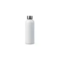 Variante Blanc - Bouteille isotherme personnalisable finition mate 500 ml avec logo - Thermo