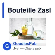 Bouteille Zaslet - Miniature 3