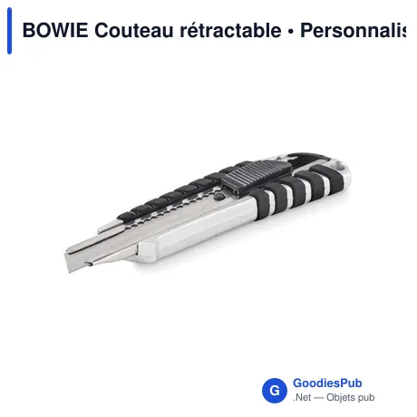 BOWIE Couteau rétractable