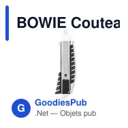 BOWIE Couteau rétractable - Miniature 2