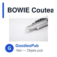 BOWIE Couteau rétractable - Miniature 5