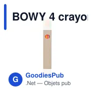 BOWY 4 crayons surligneurs dans une - Miniature 1