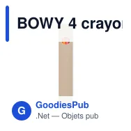 BOWY 4 crayons surligneurs dans une - Miniature 3