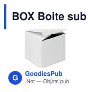 BOX Boite sublimation pour mug - Miniature 3