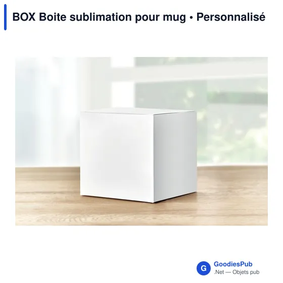 BOX Boite sublimation pour mug - Image 5