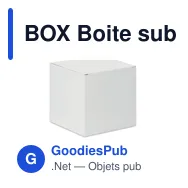 BOX Boite sublimation pour mug - Miniature 6