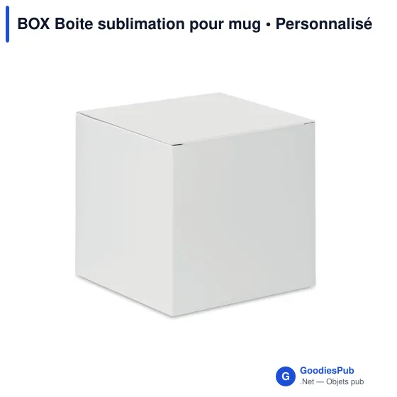 BOX Boite sublimation pour mug - Image 6