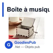 Boîte à musique personnalisable en bois avec logo - BOXMAS - Miniature 6