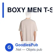 BOXY MEN T-SHIRT OVERSIZE - Miniature 11