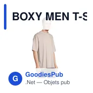 BOXY MEN T-SHIRT OVERSIZE - Miniature 9