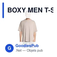 BOXY MEN T-SHIRT OVERSIZE - Miniature 10