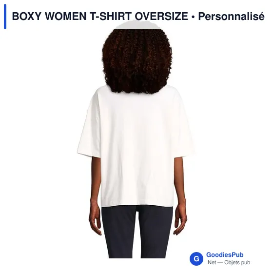 BOXY WOMEN T-SHIRT OVERSIZE - Image 2