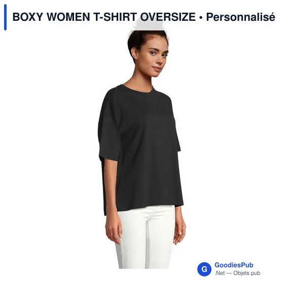 BOXY WOMEN T-SHIRT OVERSIZE - Image 12