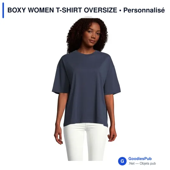 BOXY WOMEN T-SHIRT OVERSIZE - Image 4