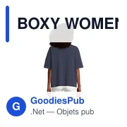 BOXY WOMEN T-SHIRT OVERSIZE - Miniature 5